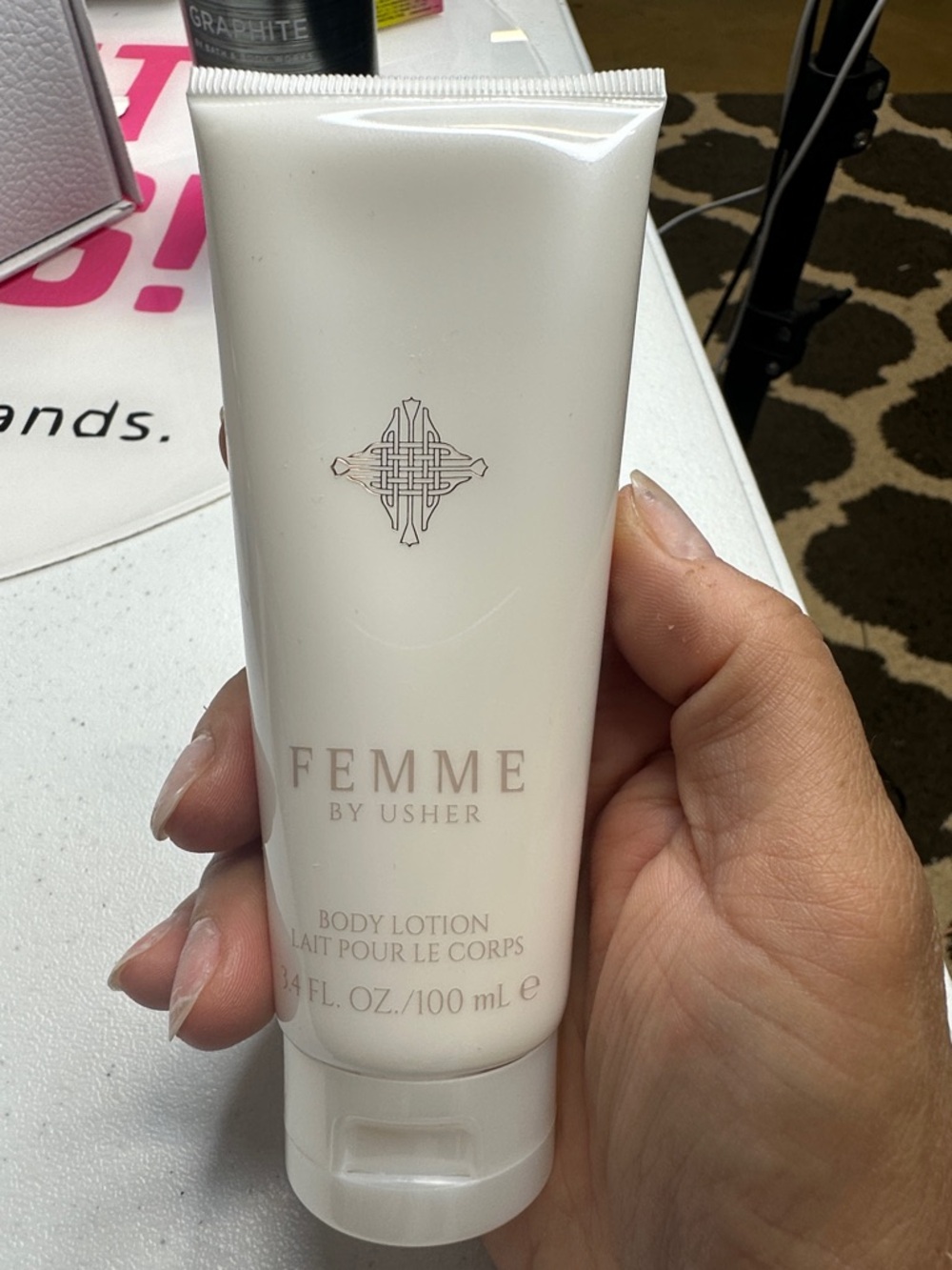 Usher FEMME Body Lotion 100ml full size new no box
